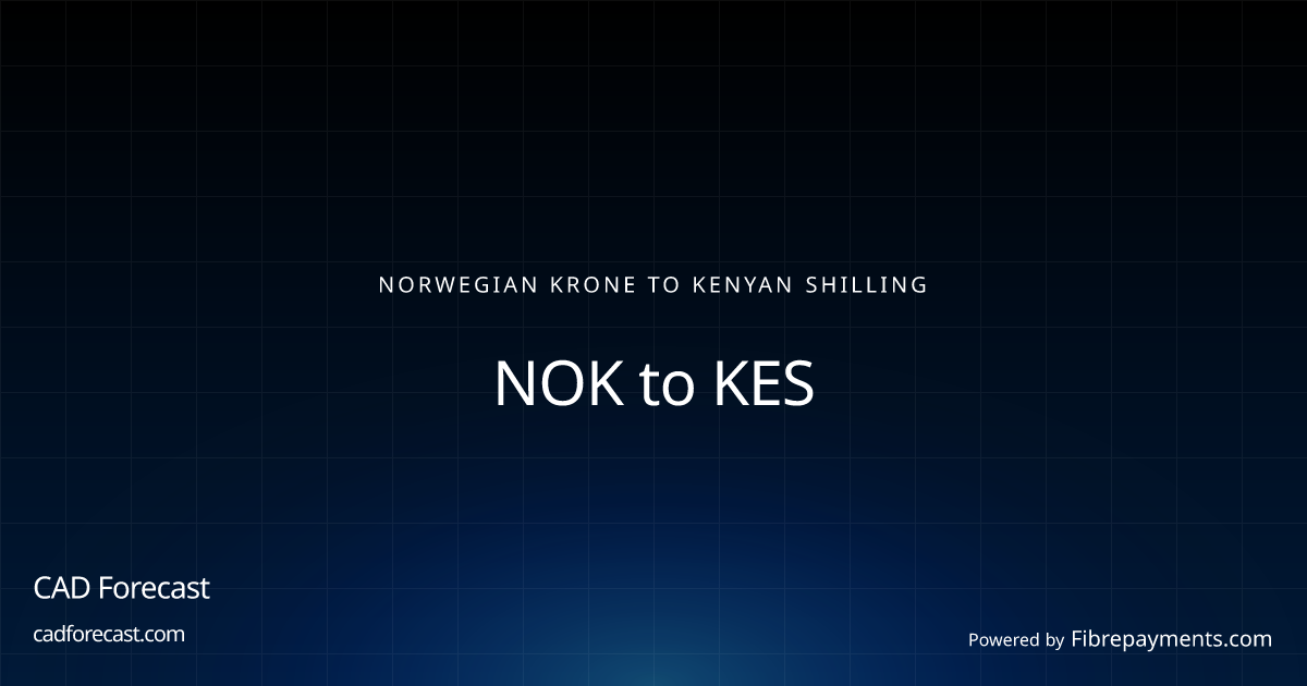 nok-to-kes-norwegian-krone-to-kenyan-shilling-exchange-rate